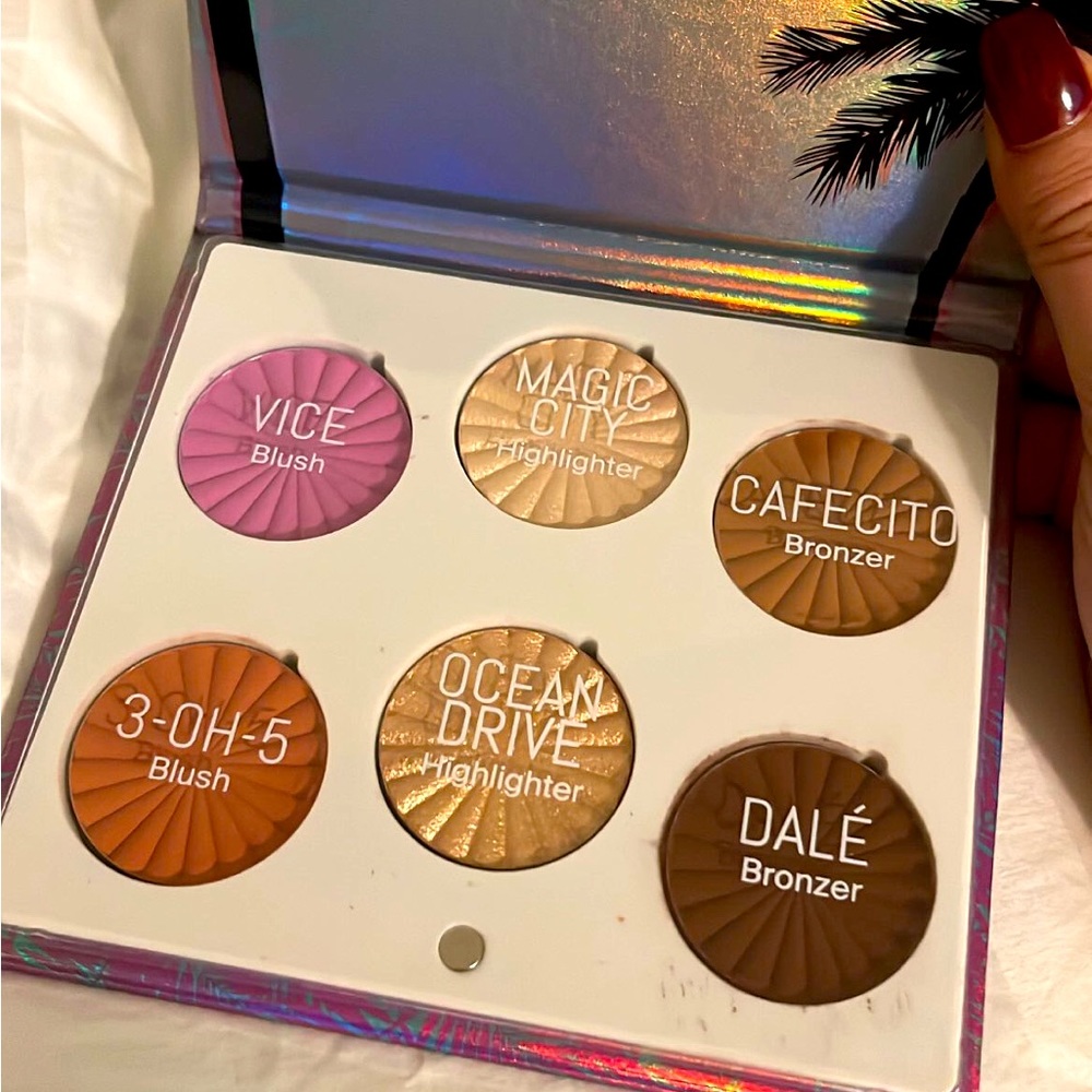 Brand New OFRA cosmetics Miami Mini mix face palette